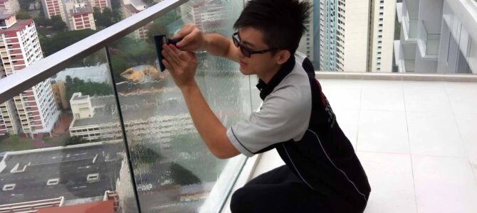 Glass Balcony Safety Protection Film Glass Balcony Safety Protection Film