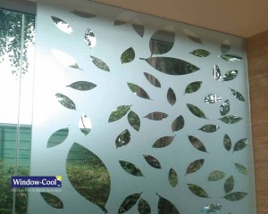 Customized Cut-Out Design Frosted Film