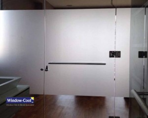 Frosted Privacy Window Film for Toilet Glass Door