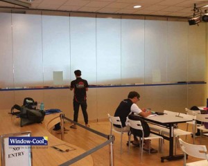 Frosted Privacy Window Film at Natiional Library Ang Mo Kio