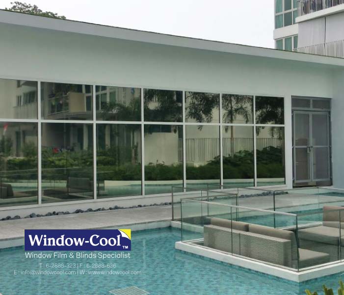 Window Film Singapore Products - LLumar Dual Reflective Solar Film Singapore for Condo