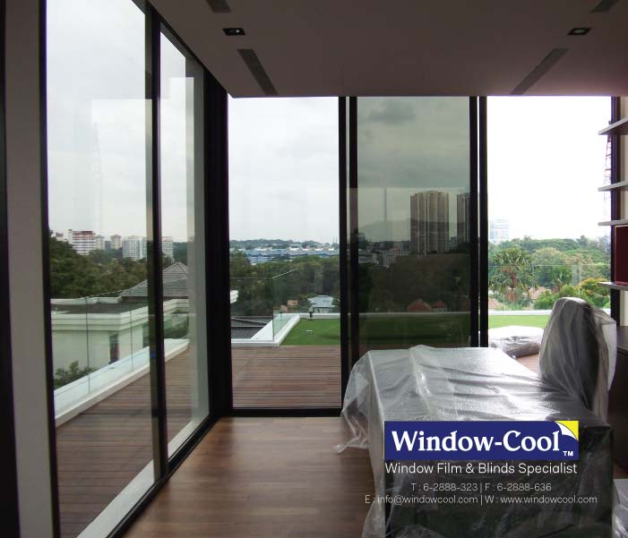 Window Film Singapore Products - LLumar Dual Reflective Solar Film Singapore for Landed Property