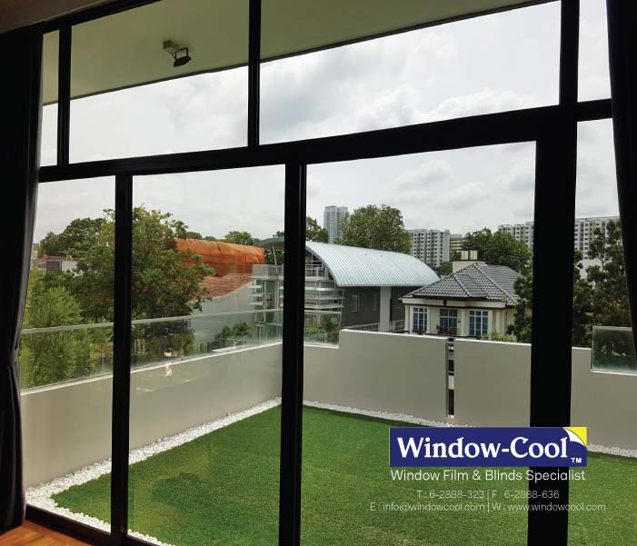 Window Film Singapore Products - LLumar Dual Reflective Solar Film Singapore for Landed Property