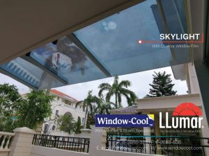 LLumar Window Film on Skylight