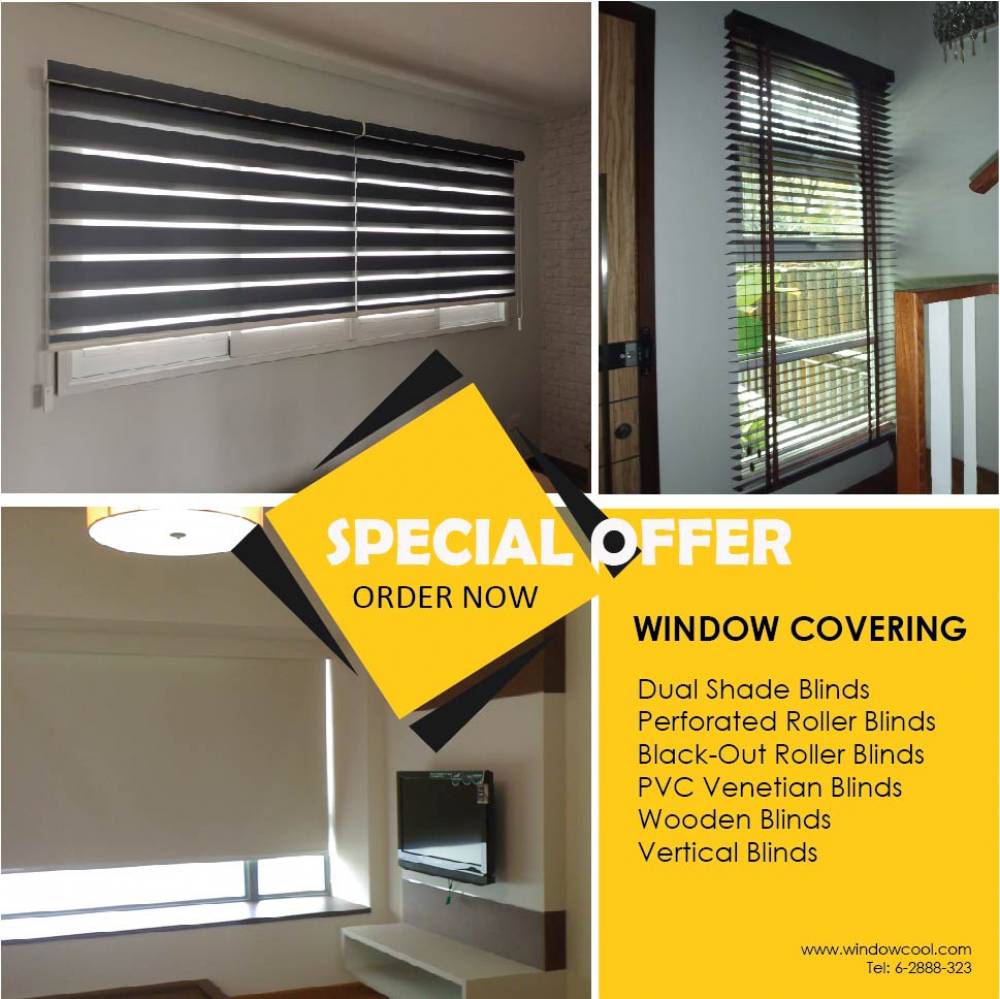 Blinds Promotion Singapore Window Blinds WINDOWCOOL