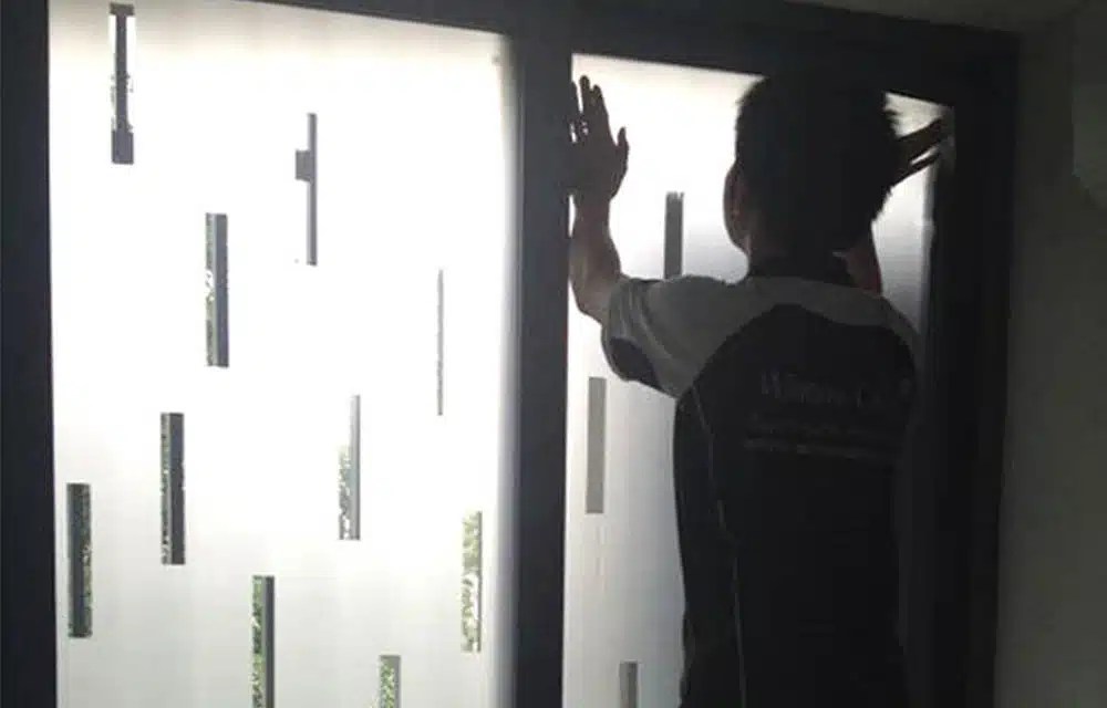 Customised Frosted or Graphic Film - Decal Vinyl Sticker for Glass Office and Home
