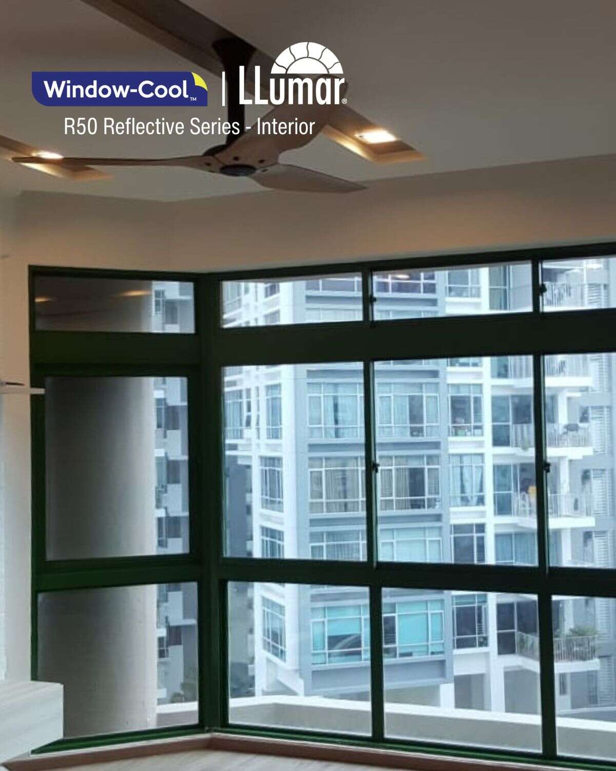 R50 Solar Film (Interior View) - Solar Heat Reduction Window Tint