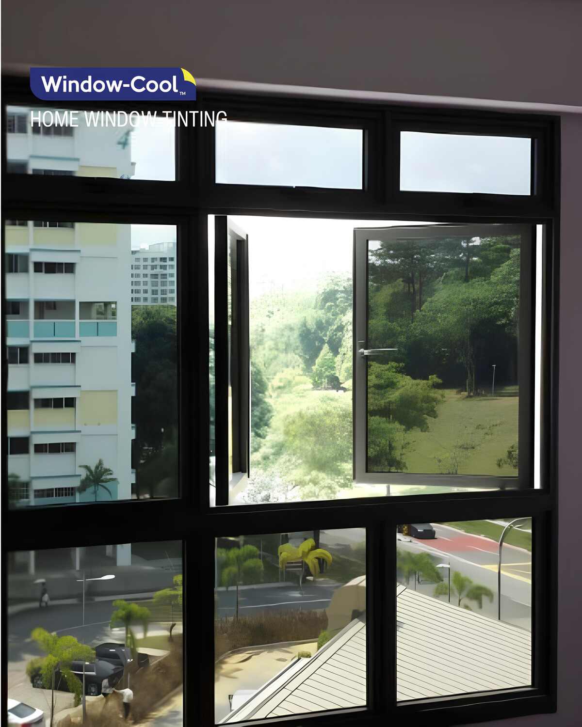 Solar Window Film for HDB Home Room Windows - Home Window Film Tint