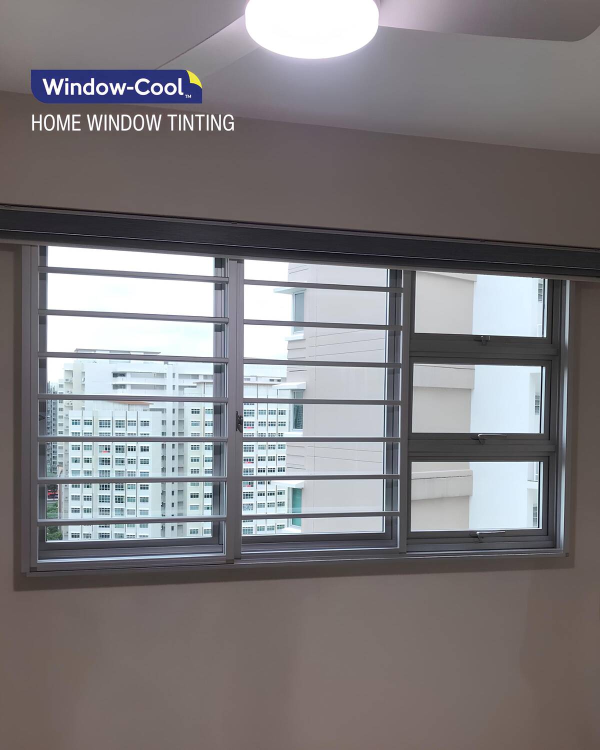 Solar Window Film for HDB Windows - Home Window Film Tint