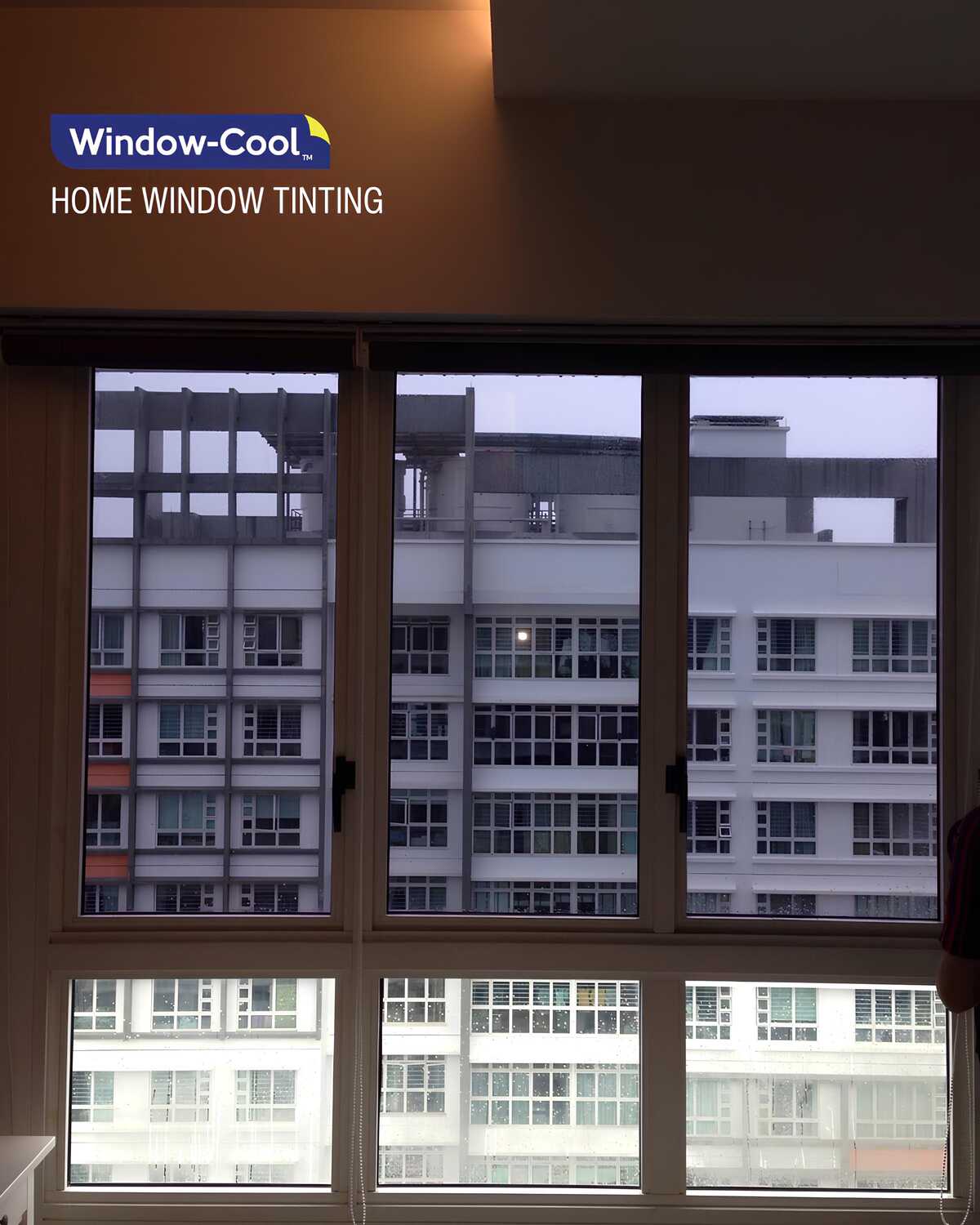Sun Blocking Window Film for HDB Bedroom Windows - Home Window Film Tint