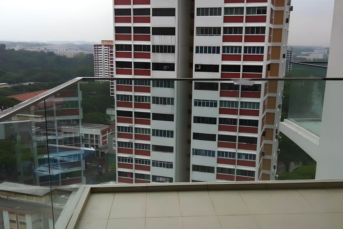 Clear Safety Film - Glass Protection Film for Balcony