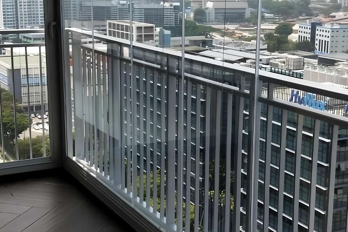 Solar Tinted Security Film - Glass Protection Film for Balcony