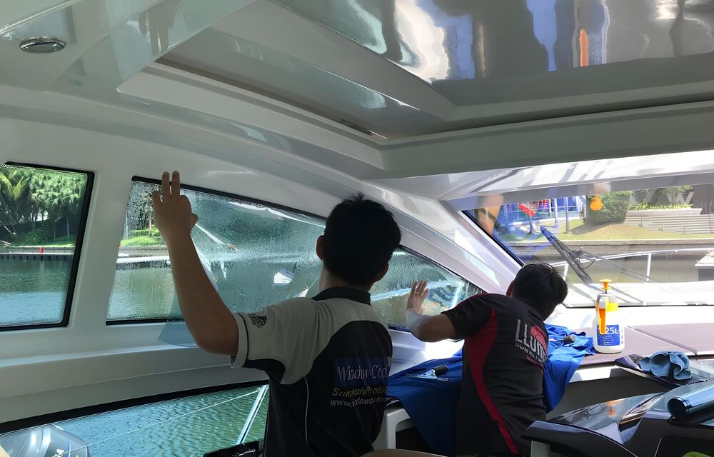Marine Clear Solar Film for Bridge Windows