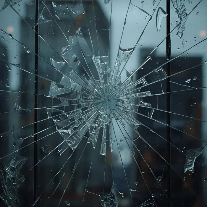 Installing Safety Film on Glass to Prevent Breakage