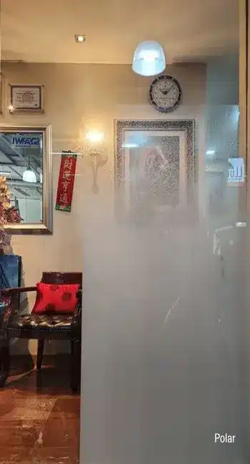 Polar Gradient Film - Frosted Privacy & Style Glass Solution