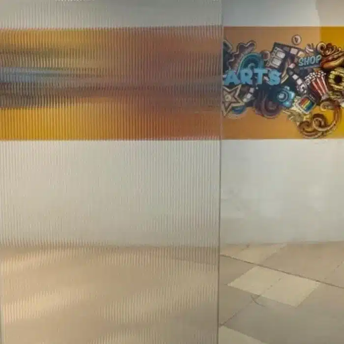 Window-Cool Reeded Film or Fluted Glass Film- Decorative and Privacy Solution