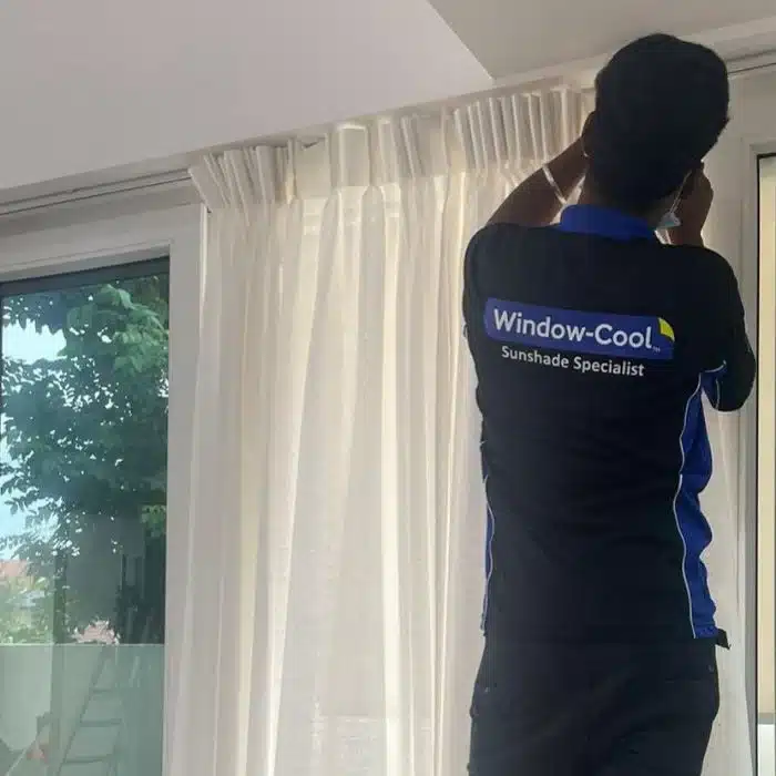 Professional curtain installation for home windows
