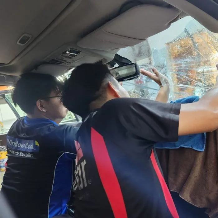 car tinting installation for improved shading and privacy - Window-Cool car window solar film service