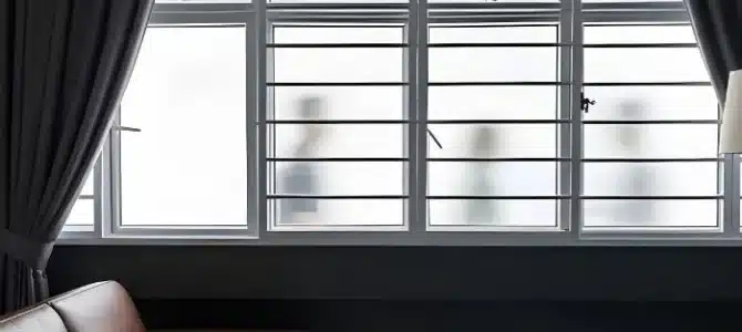HDB Corridor Window Privacy Film HDB Corridor Window Privacy Film