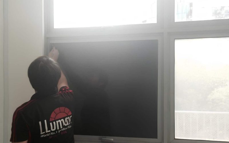 100% Total Blackout Window Film for Privacy