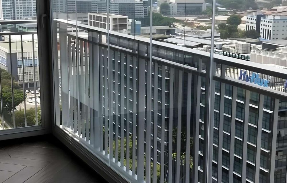 Solar Tinted Security Film - Glass Protection Film for Balcony