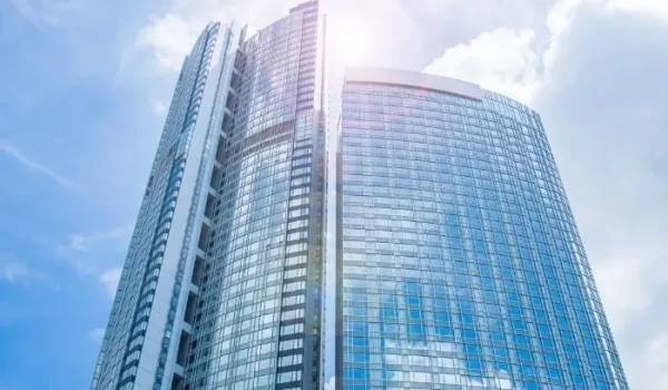 Window film and blinds installation for offices and commercial buildings, providing privacy and energy efficiency